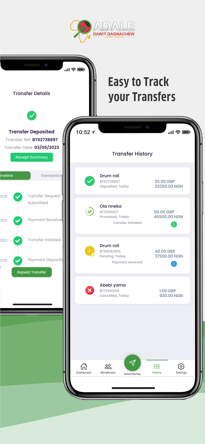 Add Money Transfer