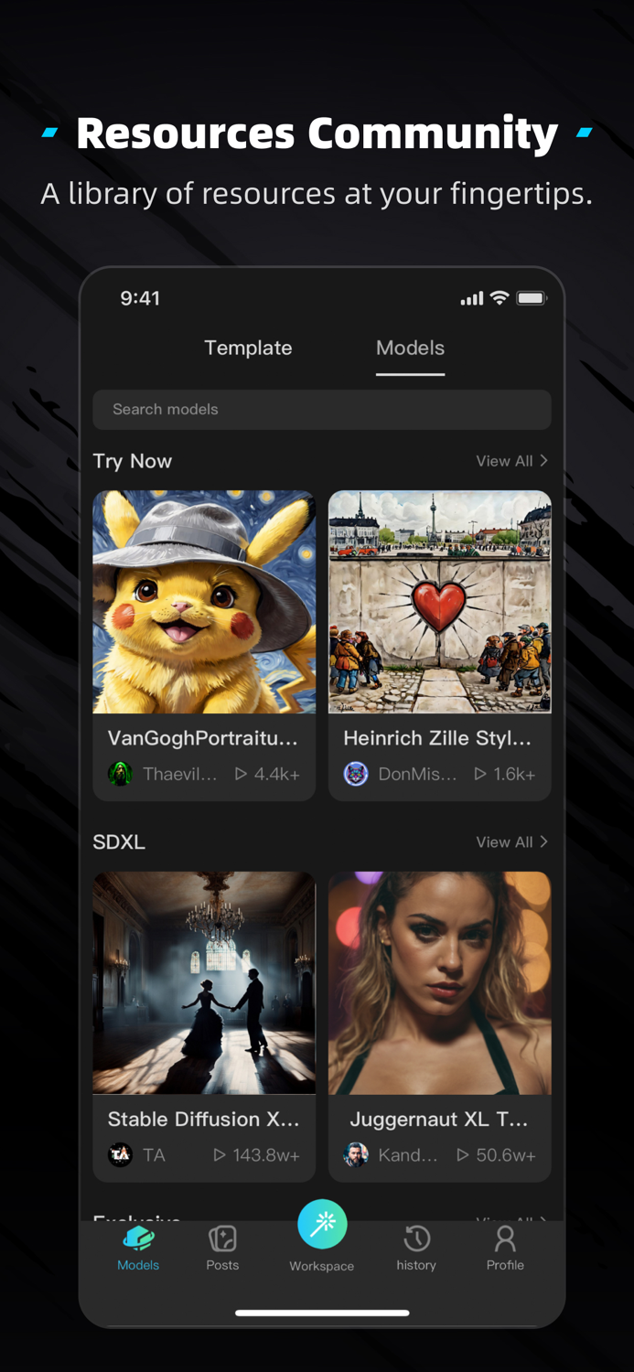 TensorArt - AI model generator