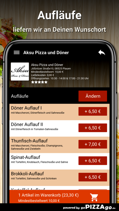 Aksu Pizza und Döner Plauen screenshot 6