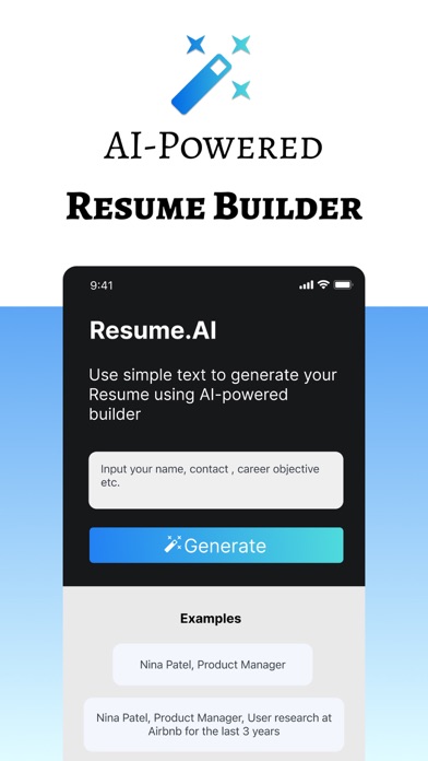 Resume.AI Screenshot