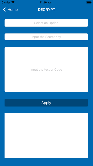 cryptoCode Screenshot
