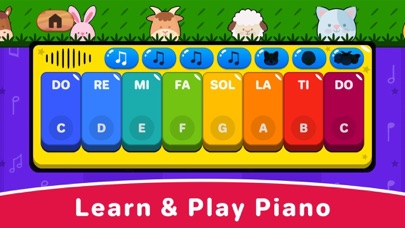 Baby Piano & Kids Music Games Screenshot