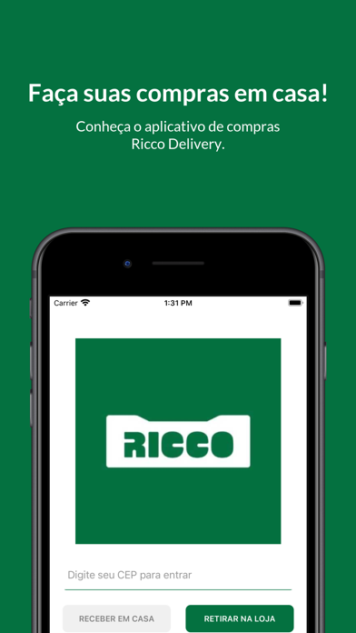 Ricco Delivery Screenshot