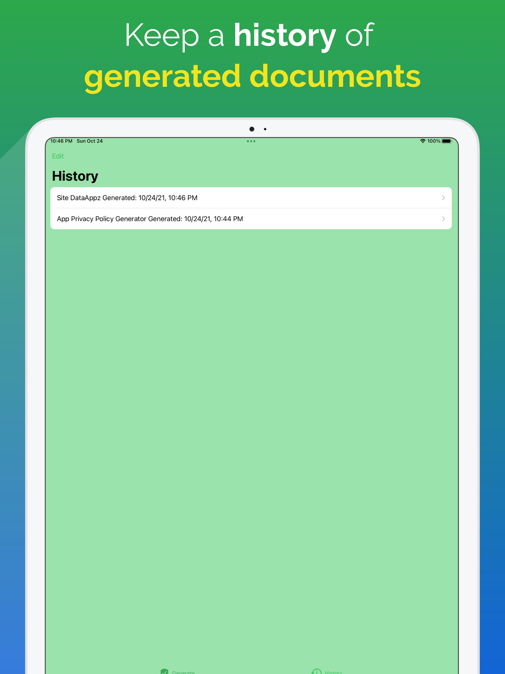 Privacy Policy Generator