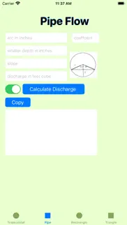 civil eng open channel flow iphone screenshot 3