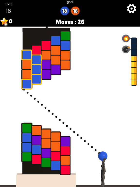 Curvy Throw iPad screenshot