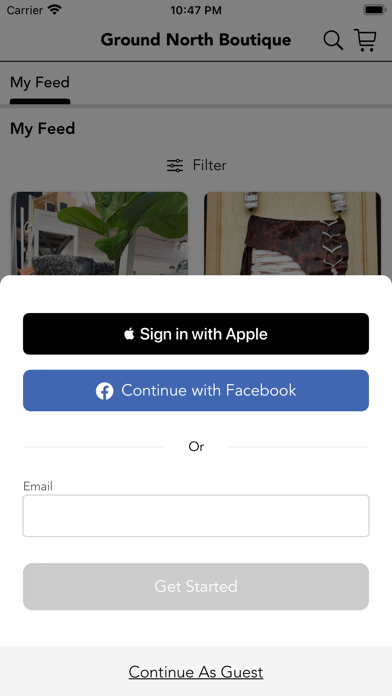 Ground North Boutique Screenshot