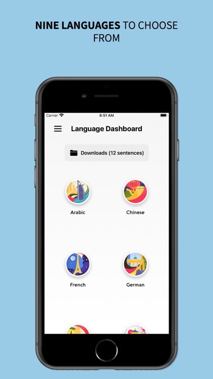 Language Dashboard