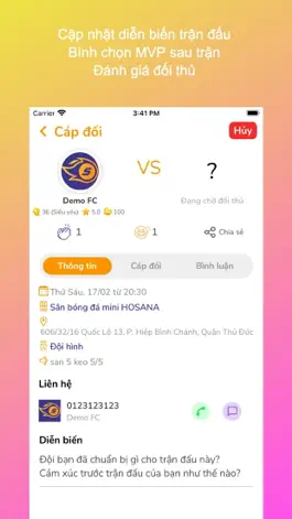 Game screenshot Sporta - Tìm đối thủ, cầu, sân hack