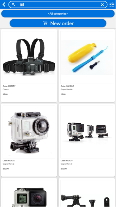 Falco Sales Catalog lite Screenshot
