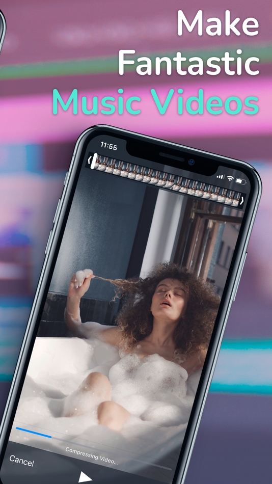#5. Add Music To Video Intro Maker (iOS) 由: Pau Pedrals