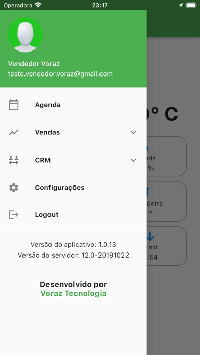 Voraz Agro CRM + Vendas Screenshot