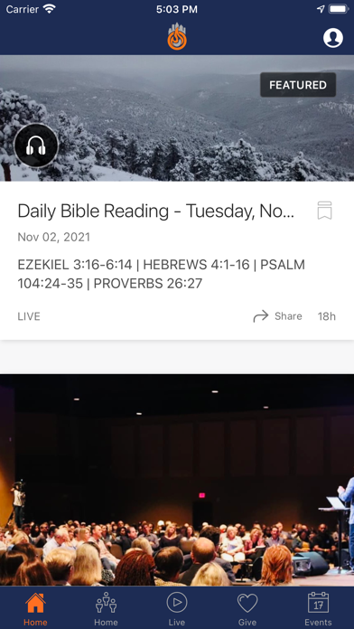 Tampa Bay Church Screenshot