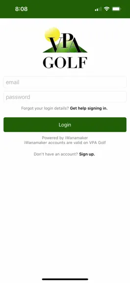 Game screenshot VPA Golf apk