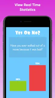yes or no? - questions game iphone screenshot 2