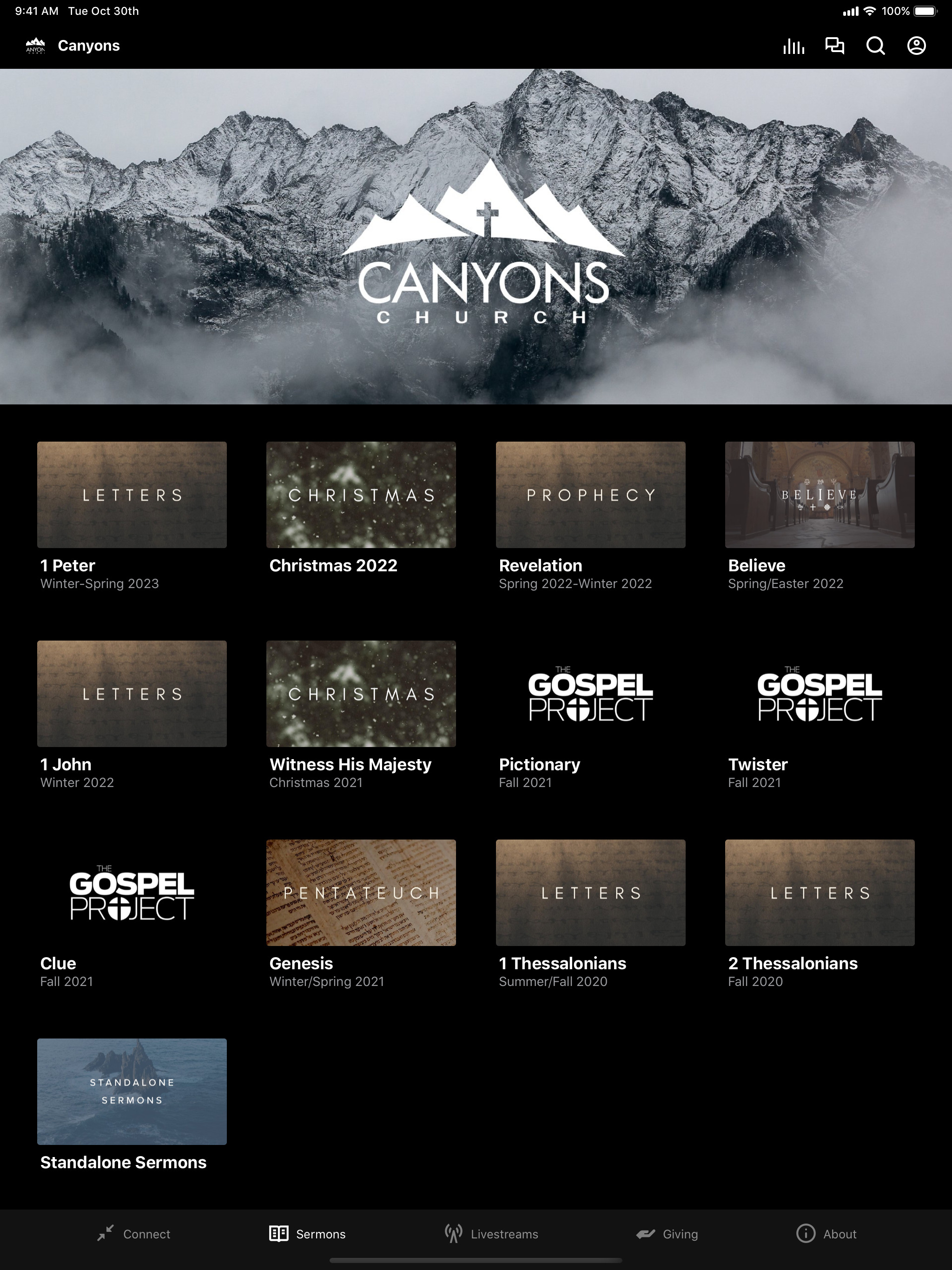 Canyons Church screenshot 5