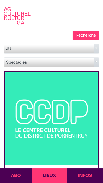 AG culturel Screenshot