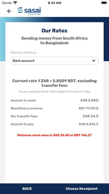 Sasai Money Transfer screenshot-4