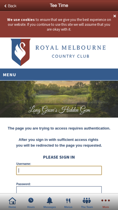 Royal Melbourne Country Club Screenshot