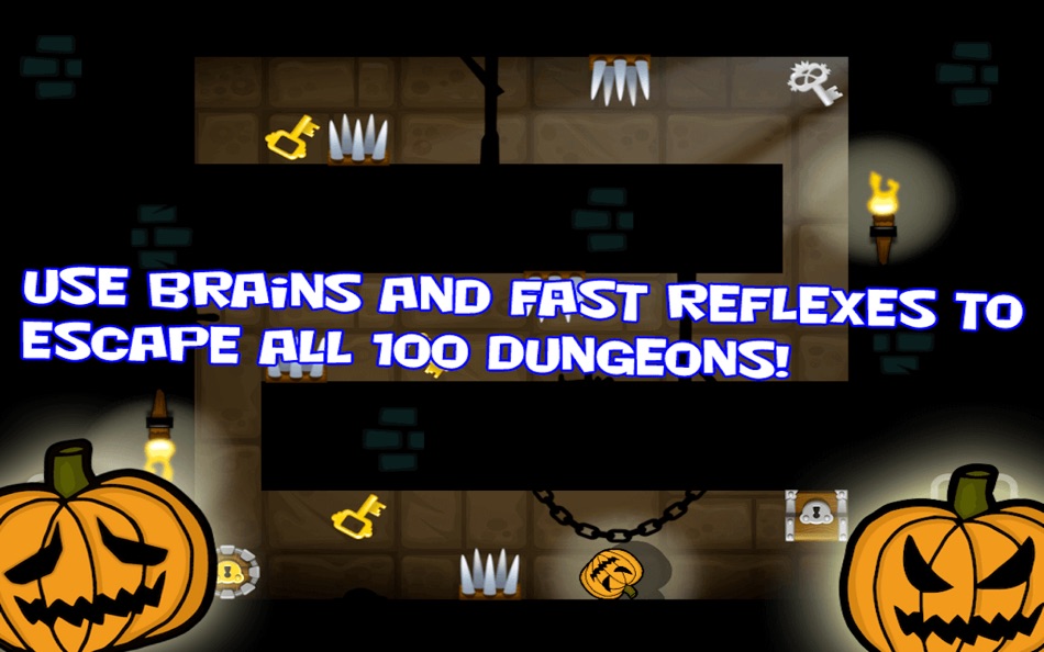 #3. Pumpkin Dungeon of Doom (macOS) 由: Giuseppe Calcagno