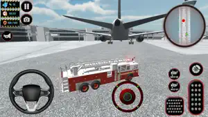 Airport Fire Truck Simulation screenshot 2