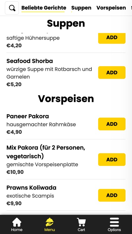 Restaurant Bombay screenshot-3