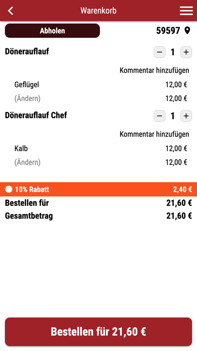 Liberty Kebap Haus & Pizzeria Screenshot
