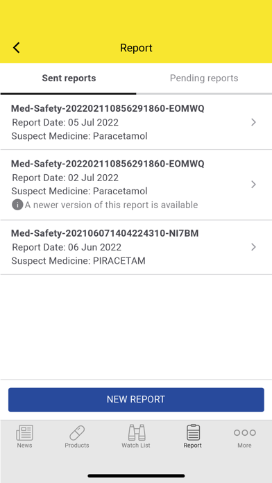 Med Safety Screenshot
