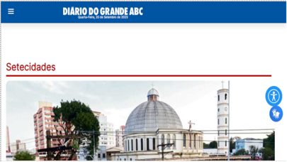 Diário do Grande ABC - Web Screenshot