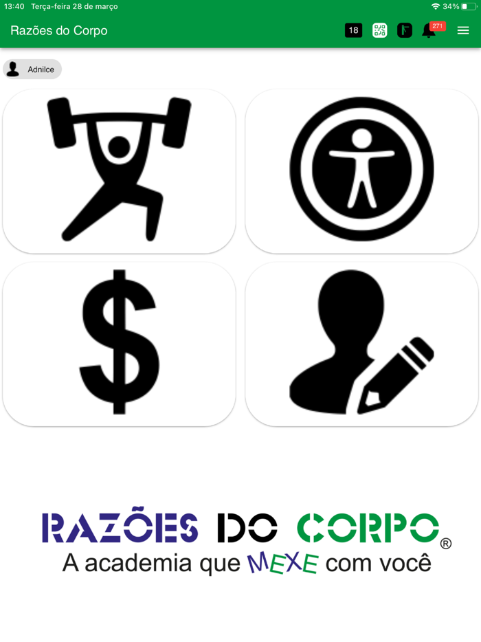 Razões do Corpo Academia