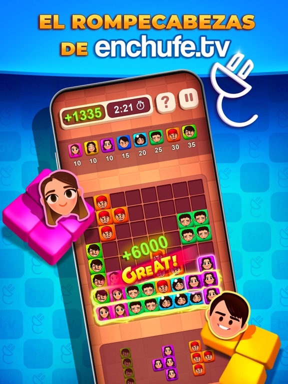 Enchufe TV: Block Puzzle
