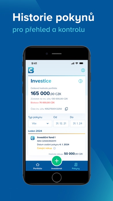 CREDITAS Invest App Screenshot