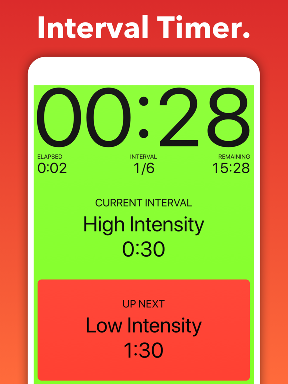 Screenshot #1 for Seconds Pro Interval Timer