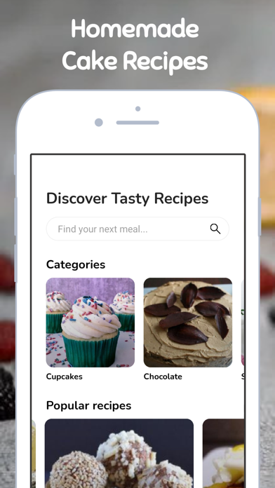 Cake Recipes - Easy Homemade Screenshot