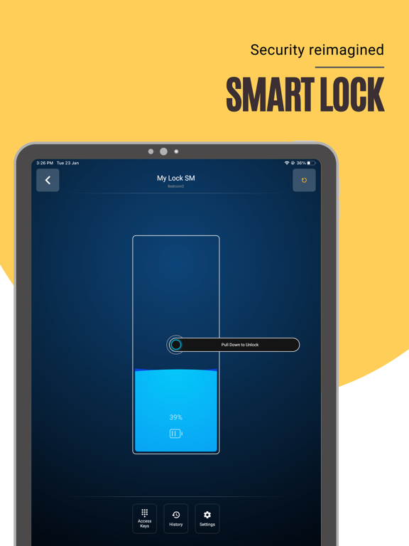 Atomberg Home iPad screenshot 4 - Lifestyle app