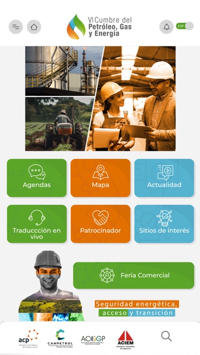 Cumbre Petróleo, Gas y Energía Screenshot