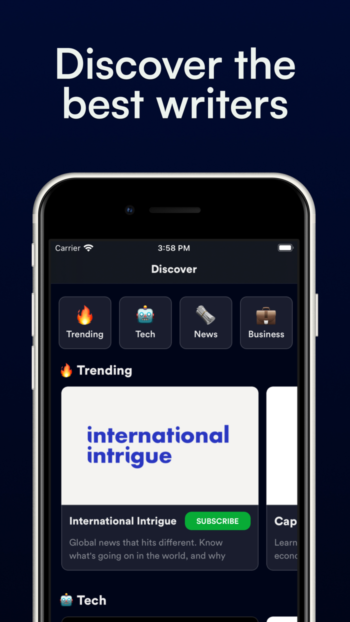 Newsletter Reader by Meco