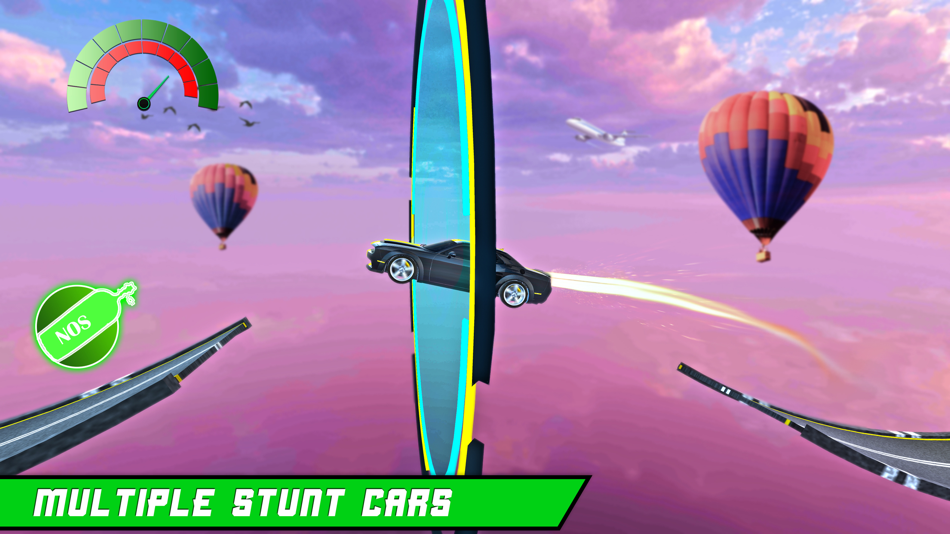 3D Car Ramp Jump Stunts - 1.1 - (iOS)