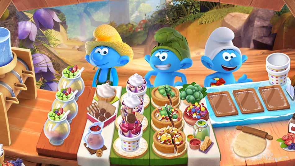 #1. Smurfs - The Cooking Game (iOS) 来自: SPIL GAMES