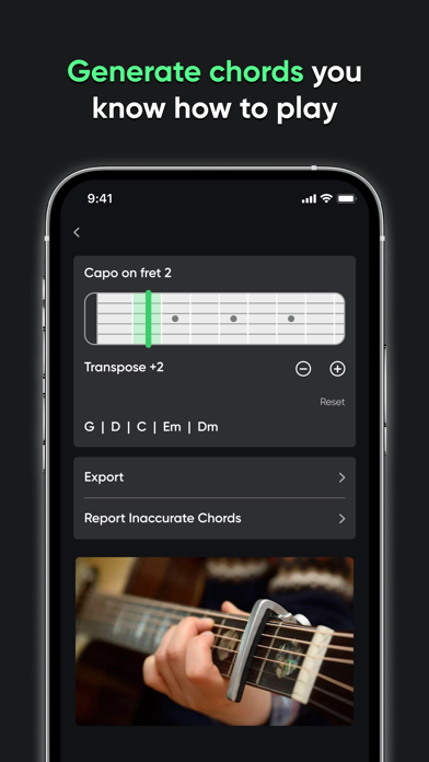 Easy Chord: Guitar Songs&Tuner Screenshot 3 - AppWisp.com Easy Chord: Guitar Songs&Tuner Screenshot 3 - AppWisp.com