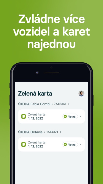 Zelená karta screenshot-3