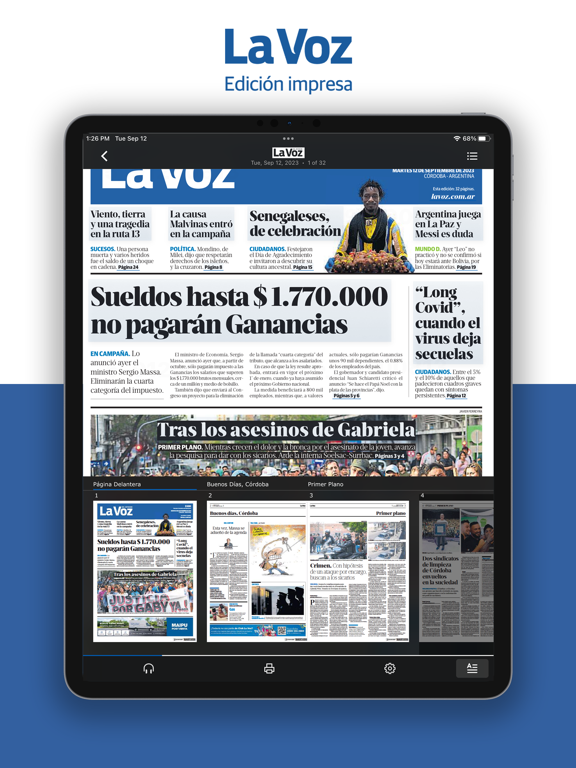 Screenshot #6 pour La Voz - Edición Impresa