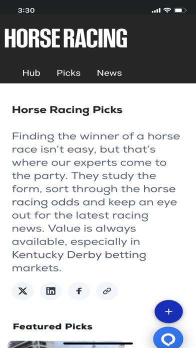 BetUS HORSE-RACING Screenshot