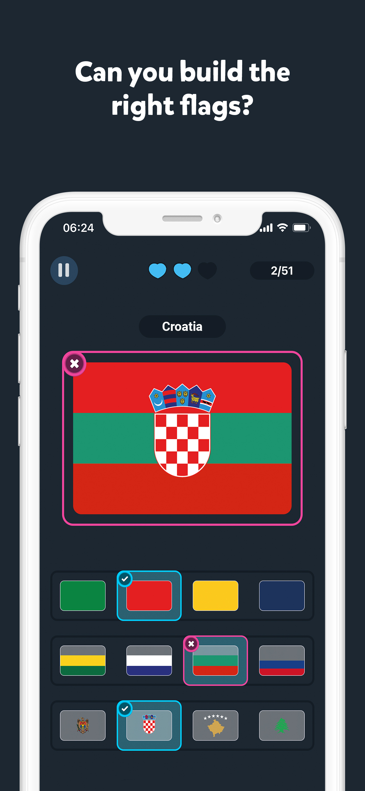 FlagBuilder: Flag puzzle
