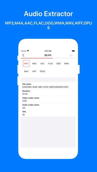 Mpjex - MP3 Converter PRO Screenshot