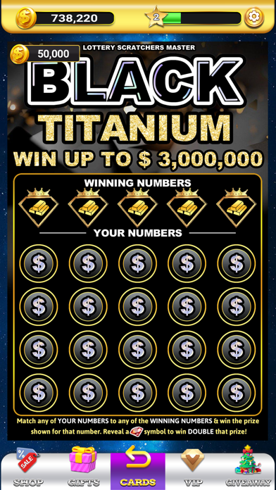 Lottery Scratchers Master Screenshot