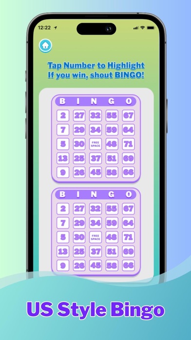Bingo Caller App Screenshot