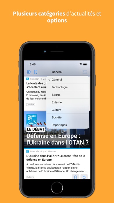 Screenshot #2 pour L'actualité FR