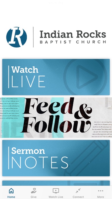 Indian Rocks Baptist Church Screenshot