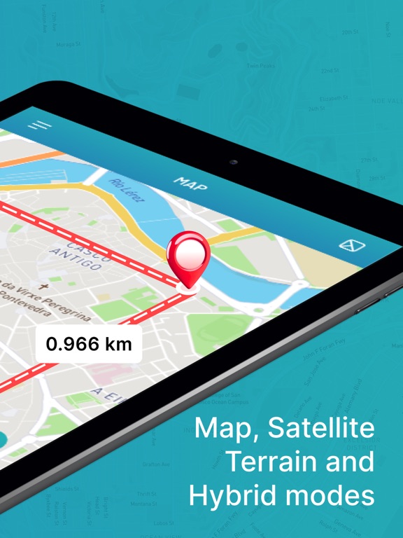Screenshot #5 pour GPS Distance & Area Calculator